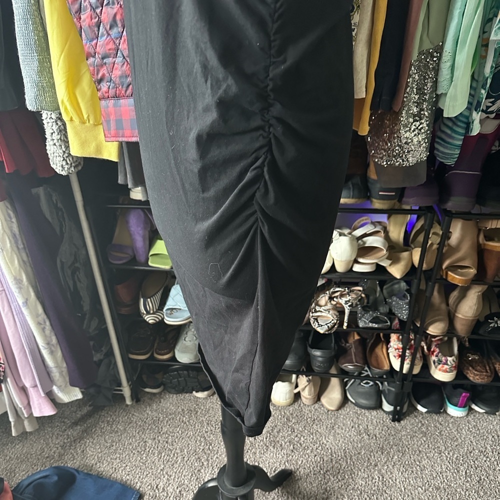 Old Navy Black Maternity Dress size medium - Picture 5 of 8